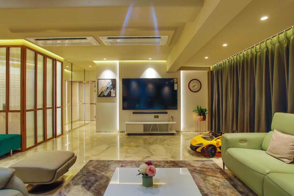 2 BHK Interior Design interior design concept by SS Interior Lab