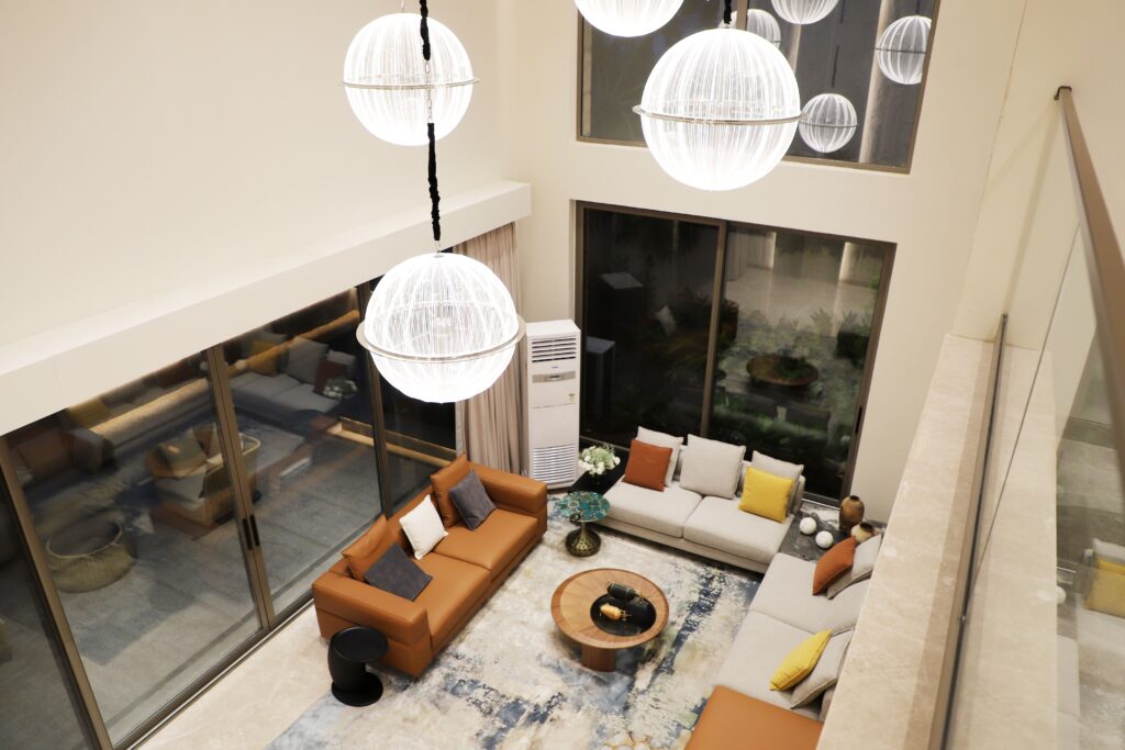4 BHK & Larger Homes interior design concept by SS Interior Lab